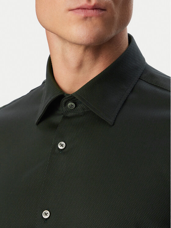 BOSS BOSS Koszula H-Joe 50560583 Zielony Regular Fit