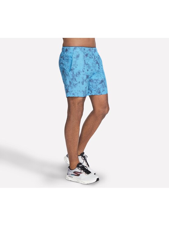 Skechers Skechers Szorty sportowe SH83-GYNV Niebieski Regular Fit
