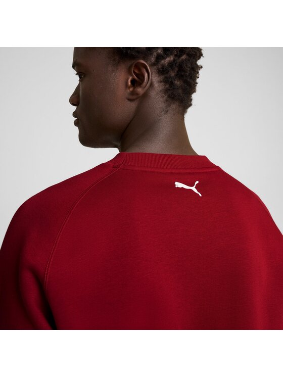 Puma Puma Bluza 628434 Czerwony Regular Fit