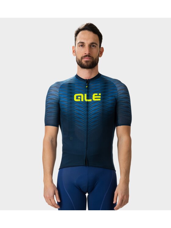 Alé Cycling Alé Cycling Koszulka rowerowa Solid Thorn Granatowy Fitted Fit