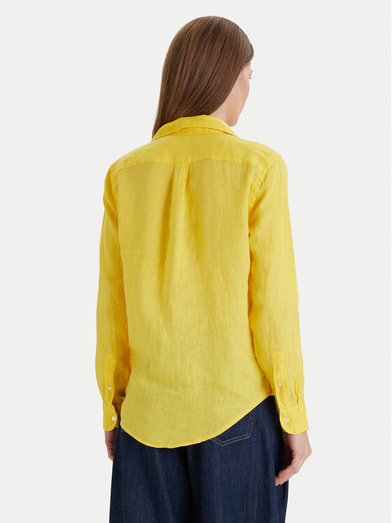 Polo Ralph Lauren Polo Ralph Lauren Košile 211970730 Žlutá Classic Fit