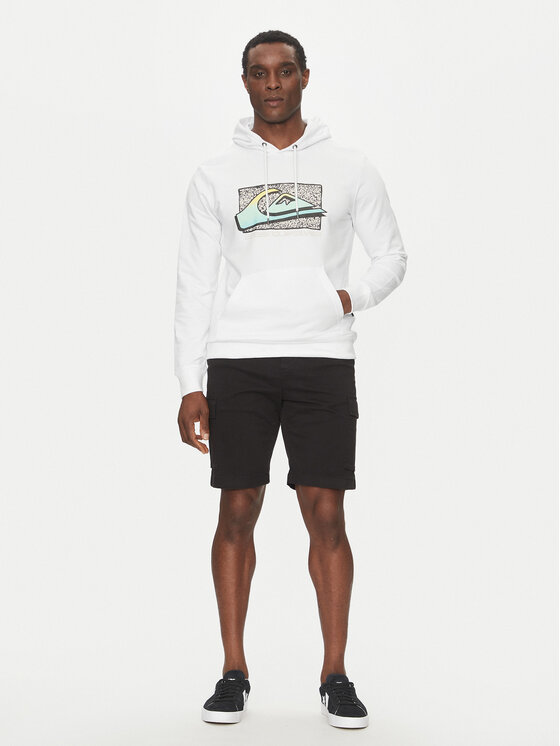 Quiksilver Quiksilver Majica dugih rukava EQYFT05094 Bijela Regular Fit