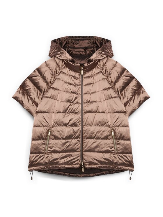 Fiorella Rubino Fiorella Rubino Giubbotto piumino F002L000061N022 Marrone Regular Fit