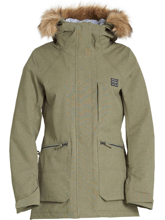 Billabong Billabong Snowboardjacke Into The Forest Q6JF08 BIF9 Grün Tailored Fit