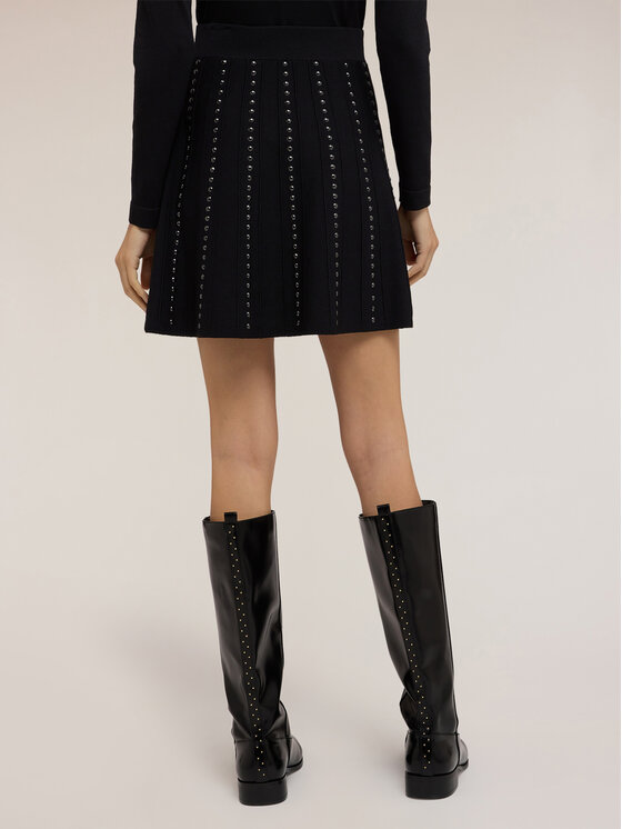 Motivi Motivi Minigonna 1664W000683N033 Nero A-Line Fit