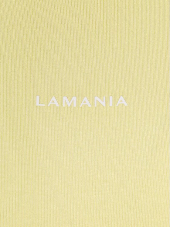 La Mania La Mania Letné šaty CARLOTTA Žltá Basic Fit