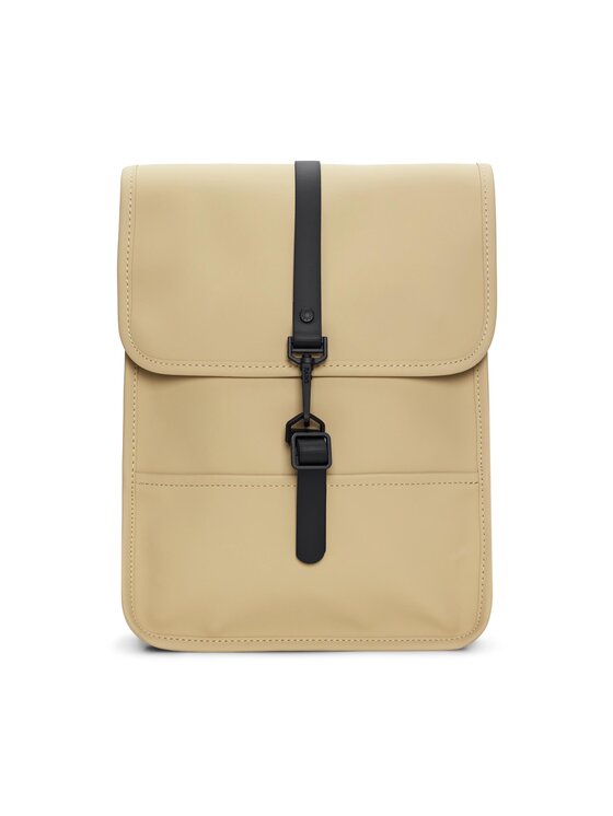 Rains Zaino Backpack Micro W3 13010 Beige, taglia : 00