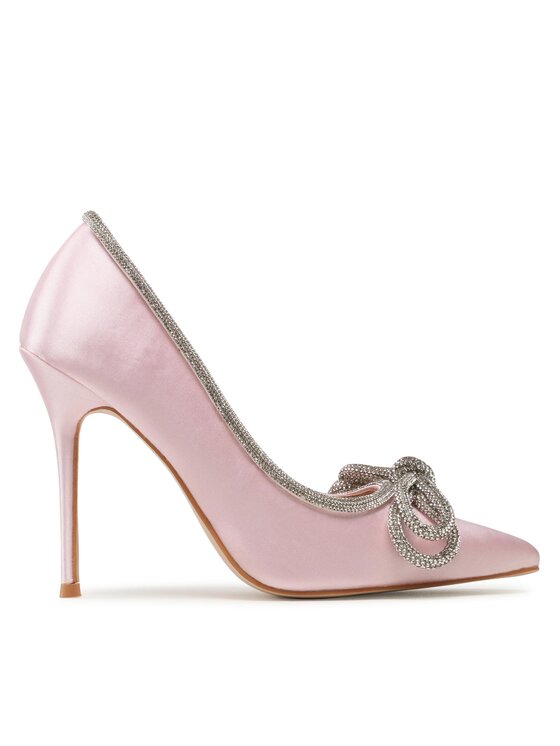 Pantofi cu toc subțire DeeZee XHD220620 Light Pink