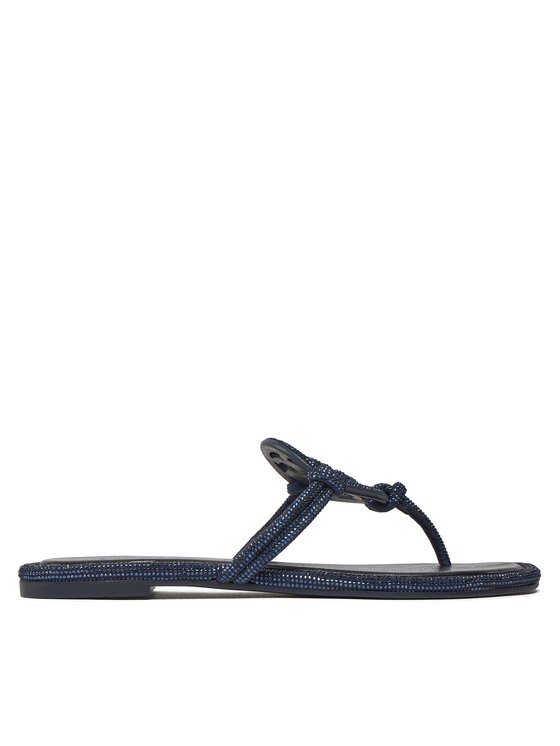 Tory Burch Tory Burch Šlepetės per pirštą 152177 Tamsiai mėlyna