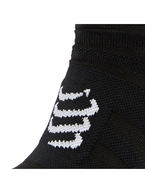 Compressport Compressport Чорапи къси унисекс Pro Racing Socks v4.0 Ultralight Run Low XU00051B Черен