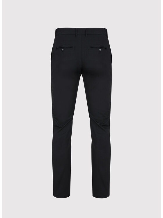 Pako Lorente Pako Lorente Spodnie dzianinowe P24WF-WX-004 Czarny Classic Fit