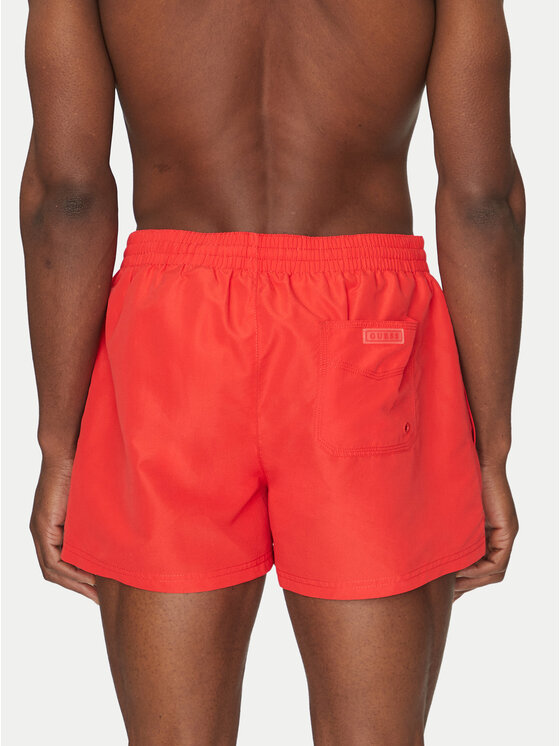Guess Guess Úszónadrág F4GT00 WG282 Piros Regular Fit