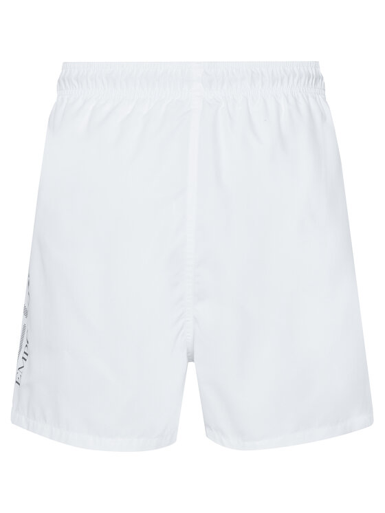 EA7 Emporio Armani EA7 Emporio Armani Plavecké šortky 7M002001 AF14497 M0076 Bílá Regular Fit