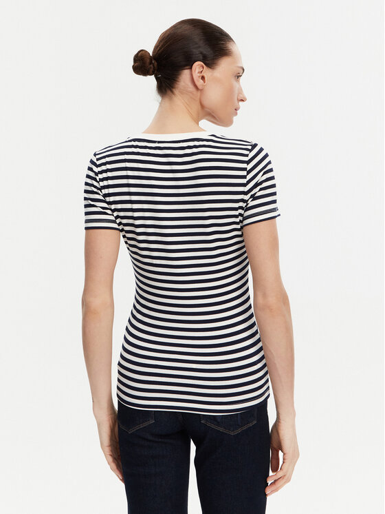 Morgan Morgan T-Shirt 241-DINA Granatowy Regular Fit