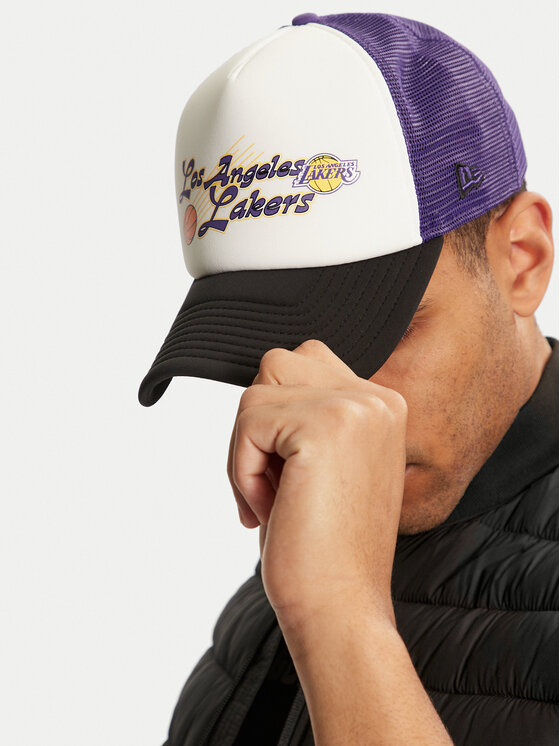 New Era New Era Καπέλο Jockey NBA Graphic Trucker 60565435 Μωβ