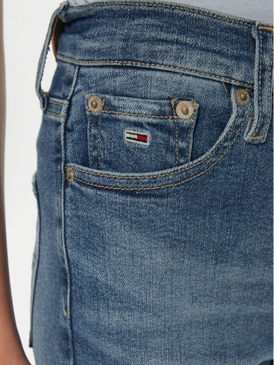 Tommy Jeans Tommy Jeans Farmer Sylvia DW0DW20223 Kék Skinny Fit