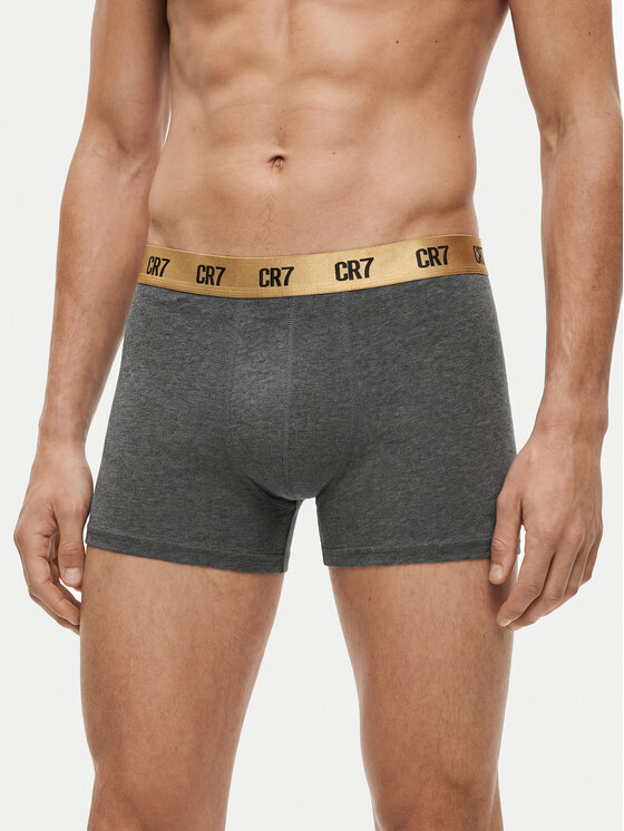 Cristiano Ronaldo CR7 Komplet bokserek 8108-49 Czarny