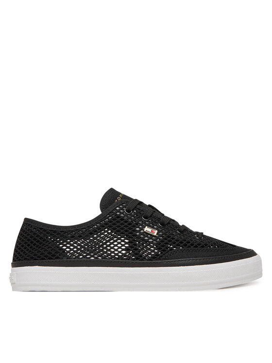 Sneakers Tommy Hilfiger Th Open Mesh Vulc Sneaker FW0FW08684 Negru