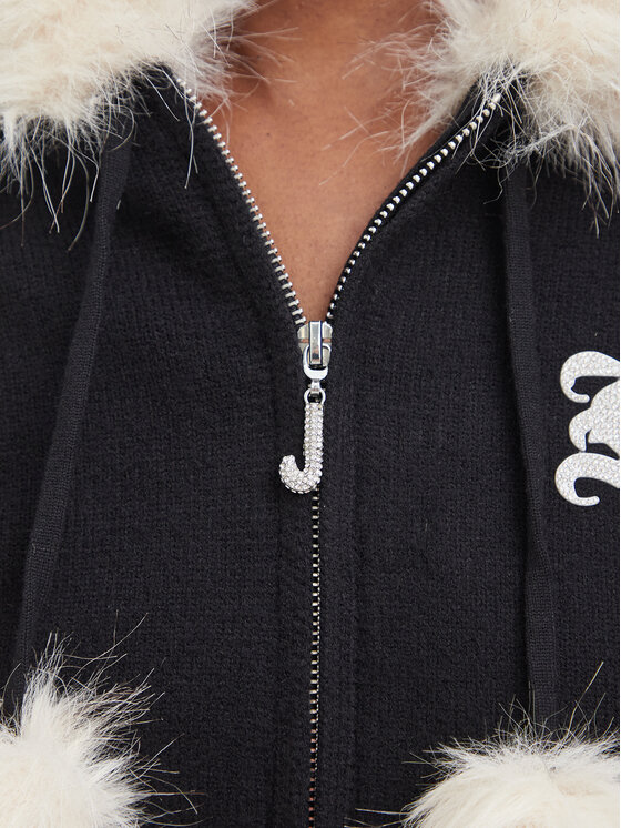 Juicy Couture Juicy Couture Kardiganas JCWAS226309 Juoda Regular Fit