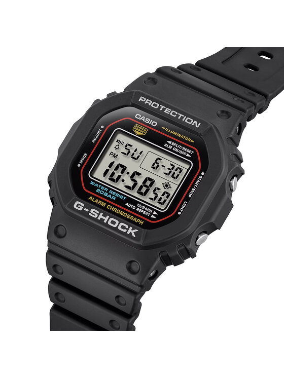 Casio Casio Zegarek DW-5600RL-1ER Czarny