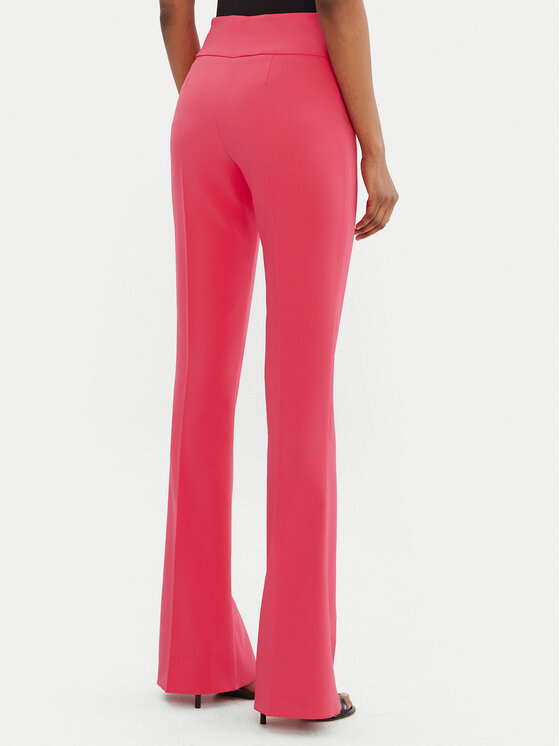 Rinascimento Rinascimento Pantaloni di tessuto CFC0122830003 Rosa Regular Fit