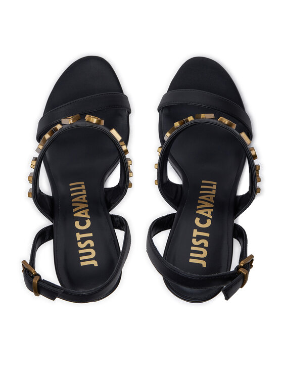 Just Cavalli Just Cavalli Sandały 77RA3S69 Czarny