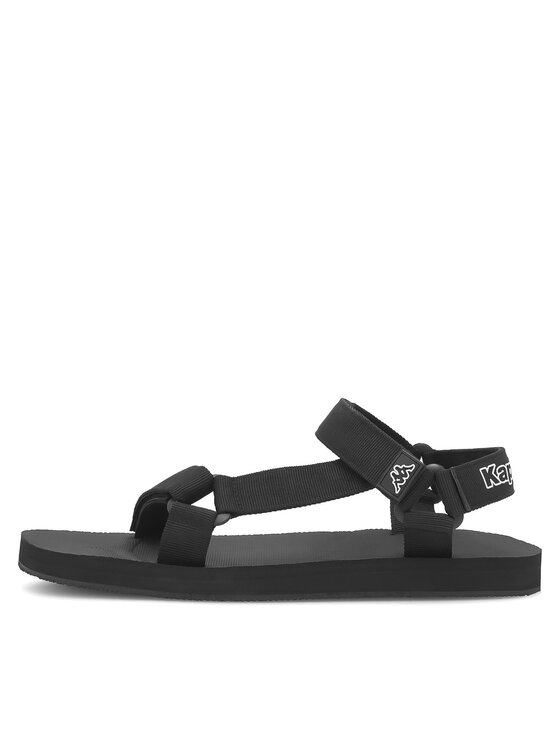 Kappa Kappa Sandály LOGO NEFARI 37146PW-A00 Černá