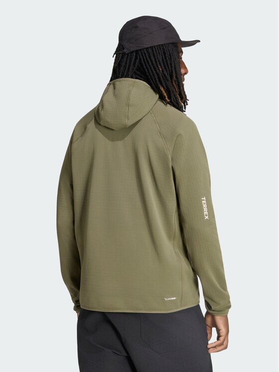 adidas adidas Bluza techniczna 167995 Zielony Slim Fit