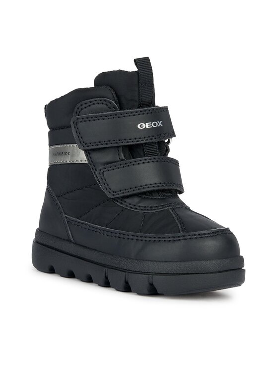 Geox Geox Μπότες Χιονιού B Willaboom Boy B Ab B365BG 0FU54 C9999 M Μαύρο