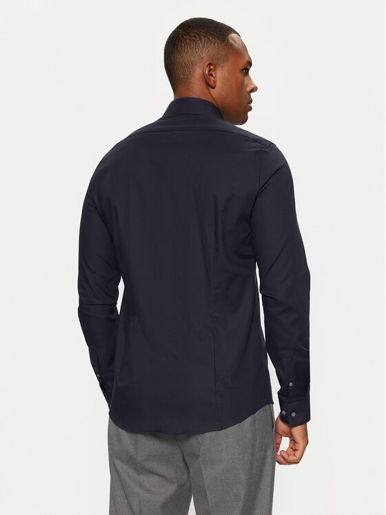 Calvin Klein Calvin Klein Košeľa K10K108426 Tmavomodrá Slim Fit