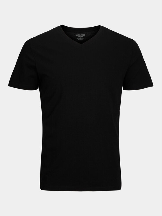 Jack & Jones Jack & Jones T-Shirt Basic 12156102 Czarny Standard Fit