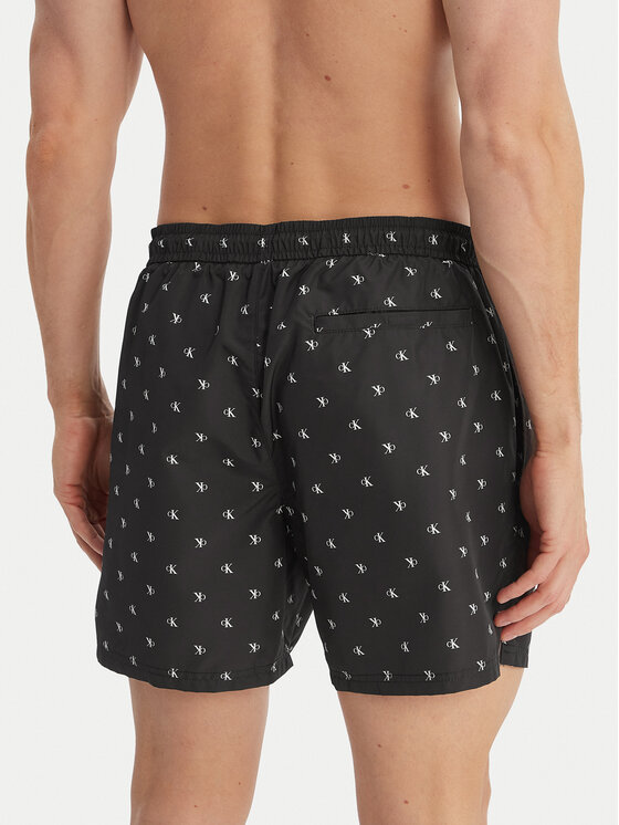 Calvin Klein Swimwear Calvin Klein Swimwear Plavecké šortky LV00N61027 Čierna Regular Fit