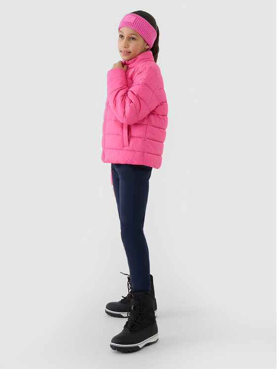 4F 4F Giubbotto piumino 4FJWSS25TDJAF515-54S Rosa Regular Fit