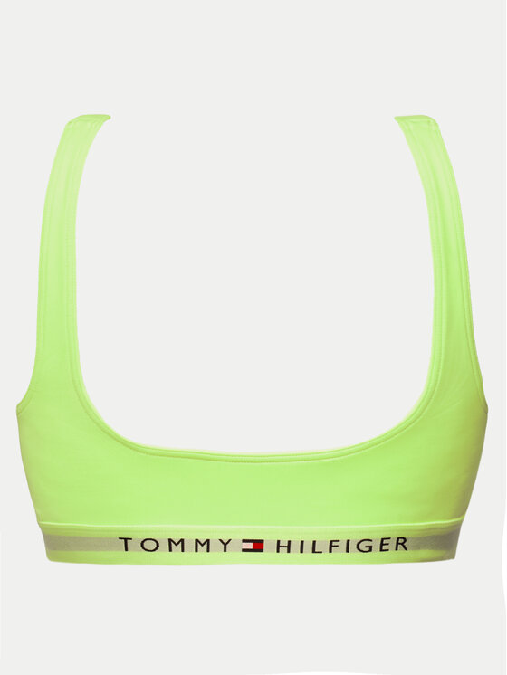 Tommy Hilfiger Tommy Hilfiger Μπικίνι πάνω μέρος UW0UW04108 Πράσινο