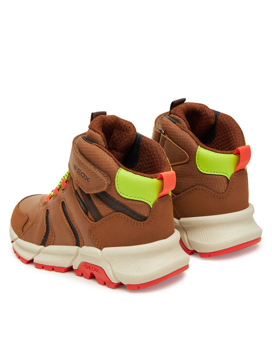 Geox Geox Schnürschuhe J Flexyper Plus J56LCC 0FUME C0616 S Braun