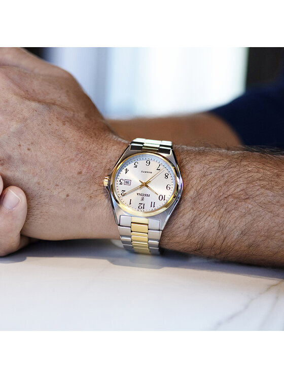 Festina Festina Zegarek F20554-1 Srebrny