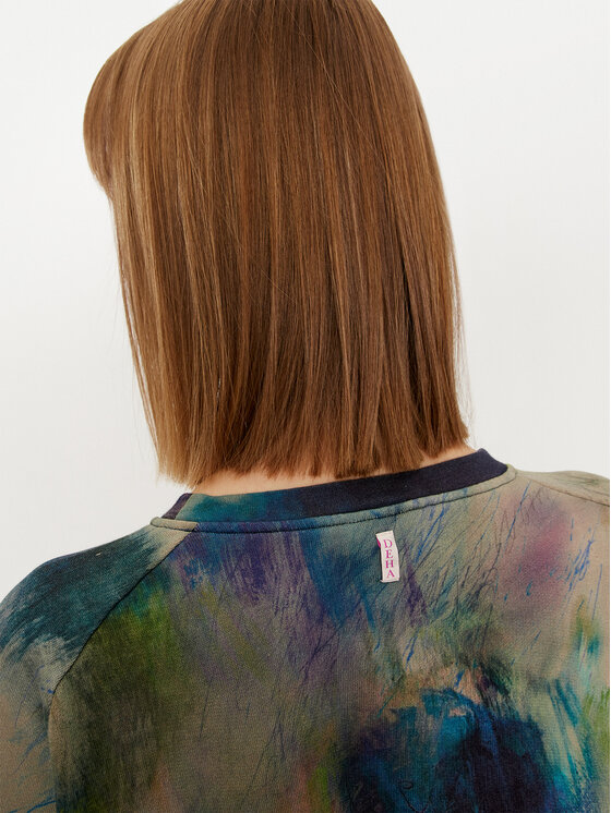 Deha Deha Felpa D12370 Multicolore Regular Fit