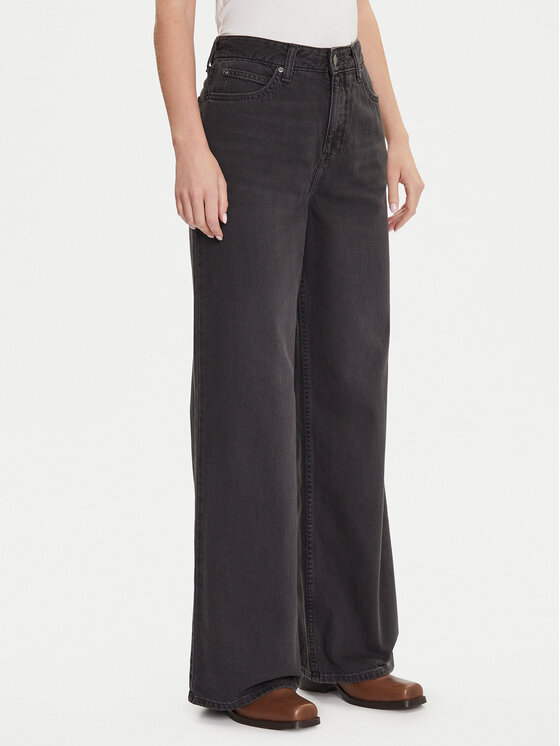 Lee Lee Farmer Stella 112363522 Fekete Wide Leg