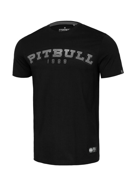PITBULL PITBULL T-Shirt Koszulka Born in 1989 L Czarny Regular Fit