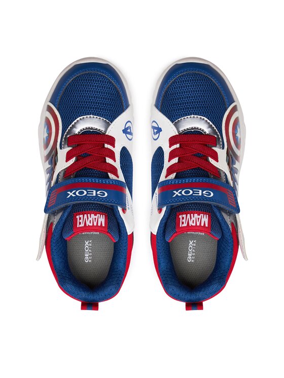 Geox Geox Tenisice J Ciberdron Boy J45LBB 01454 C0200 D Plava