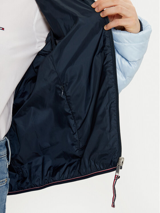 Tommy Hilfiger Tommy Hilfiger Átmeneti kabát WW0WW45317 Kék Regular Fit