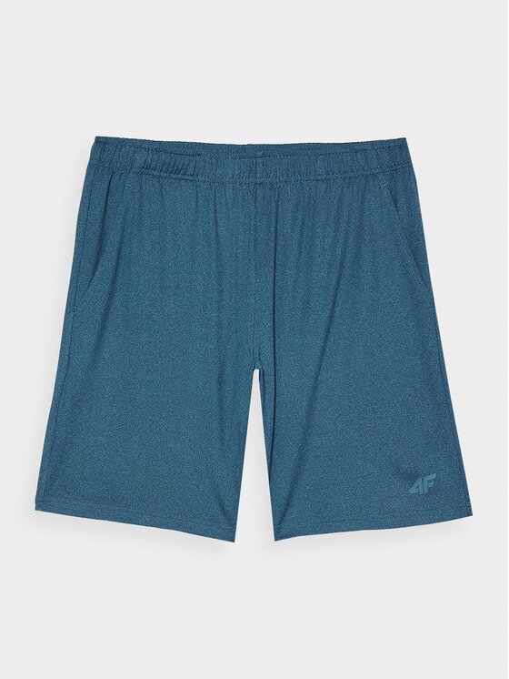 4F 4F Športové kraťasy 4FWAW24TFSHM698-46M Zelená Regular Fit