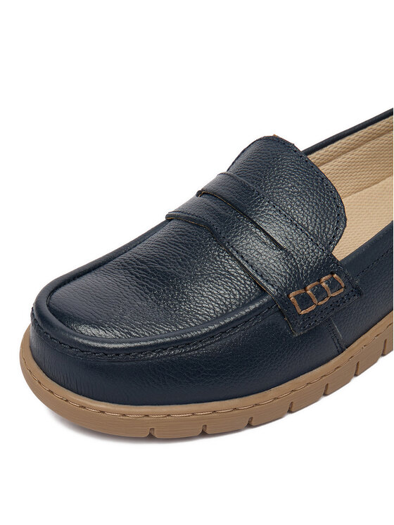 Go Soft Go Soft Mocassini CEO-WI23-GHANA-15 Blu scuro