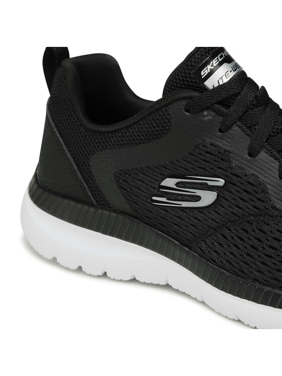 Skechers Skechers Snīkeri Quick Path 12607/BKW Melns