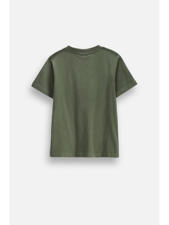 Coccodrillo Coccodrillo T-Shirt ZC6143201RBK-027 Khaki Regular Fit