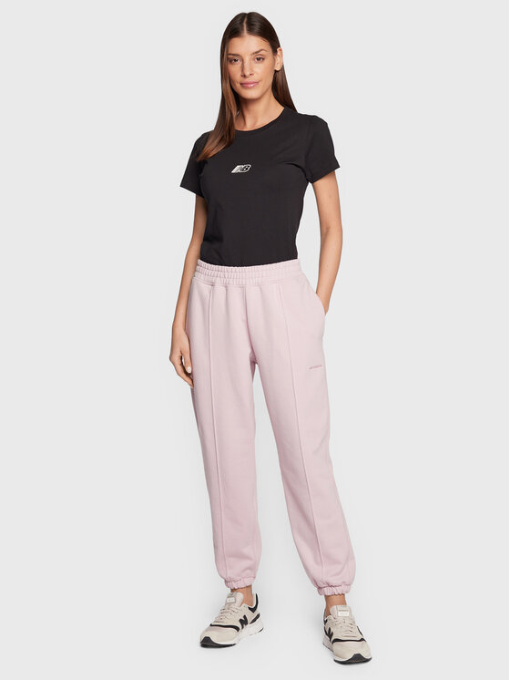 New Balance New Balance Spodnji del trenirke Athletics Nature WP23553 Roza Relaxed Fit