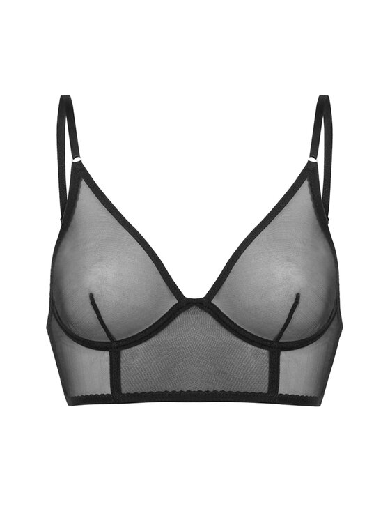 Love and Hate Love and Hate Reggiseno top Charlotte Nero