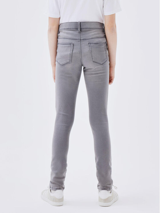 NAME IT NAME IT Jeans hlače Polly 13210232 Siva Skinny Fit