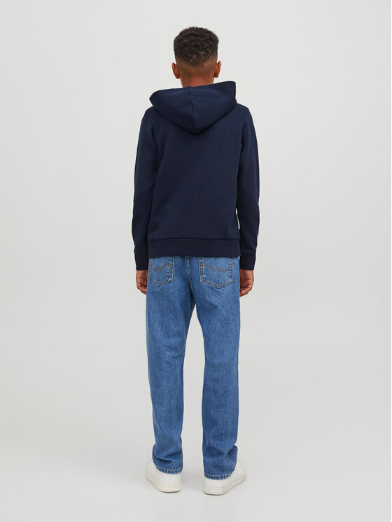 Jack&Jones Junior Jack&Jones Junior Pulóver 12237105 Sötétkék Regular Fit