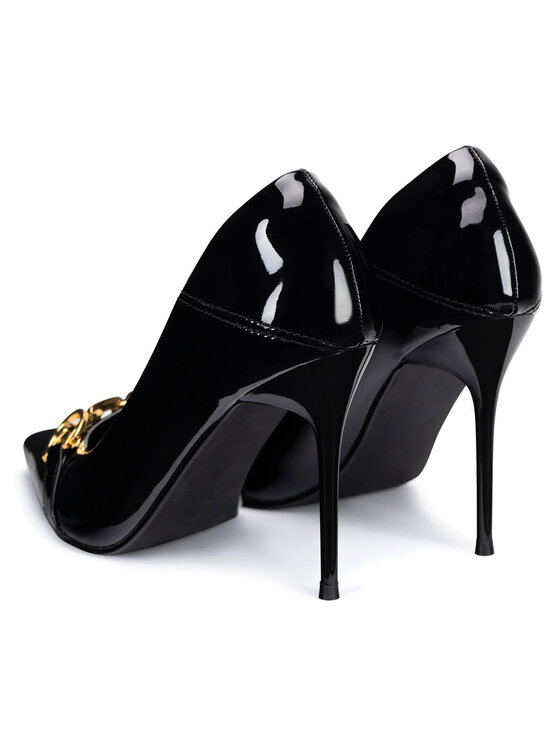 DeeZee DeeZee Pantofi cu toc subțire WFA3024-1 Negru